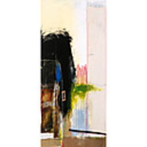 Abstract Oil Painting Style Art Print without Stretched Frame
