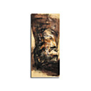 Abstract Oil Painting Style Art Print without Stretched Frame