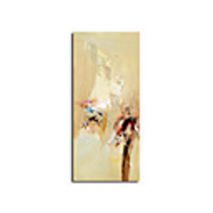 Abstract Oil Painting Style Art Print without Stretched Frame