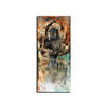 Abstract Oil Painting Style Art Print without Stretched Frame