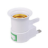 AC Power 110V 240v to E27 Bulbs Socket Adapter (HK Plug)