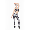 Activewear Vest Pattern / Print Split Joint Women