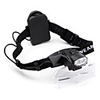 Adjustable 2-LED Illuminating Magnifier (1.0x -6.0x)