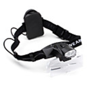 Adjustable 2-LED Illuminating Magnifier (1.0x -6.0x)