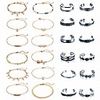 adjustable beach anklets toe rings for women girls band open toe ring anklet bracelets chains beach foot jewelry set