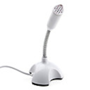 Adjustable Desktop USB 2.0 Microphone for PC
