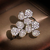 Adjustable Ring AAA Cubic Zirconia Geometrical Silver Brass Flower Cute 1pc Adjustable / Women