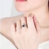 Adjustable Ring Synthetic Diamond Classic Silver Rhinestone Silver-Plated Crown Stylish Luxury Elegant 1 set Adjustable / Couple