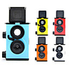 Adult Science Retro Dual Camera Twin-Lens Reflex Camera Waist-level Camera Assembly