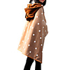 Adult Snuggle Wrap Blanket With Sleeves - leopard