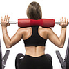 Advanced Squat Pad - Barbell Pad Microfiber Sponge Extended Protection Thick Exercise Fitness Gym Workout For