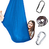 Aerial Yoga Swing Set Yoga Hammock / Sling Kit Extension Straps Sports Nylon Aerial Yoga Inversion Exercises Air Yoga Ultra Strong Antigravity Durable Anti-tear Decompression Inversion Therapy Heal