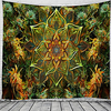 Aesthetic Mandala Tapestry Wall Hanging Indian Bohemian Boho Tapestry for Bedroom Living Room Wall Decor Decoration Backdrop Dorm Blue Paisley miniinthebox