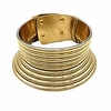 african jewelry statement chokers egypt gold tone choker women chunky leather collar necklace (a-gold)