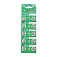 AG13 A76 1.55V High Capacity Alkaline Button Cell Batteries (10-pack)