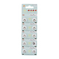 AG7 395A 1.55V High Capacity Alkaline Button Cell Batteries (10-pack)
