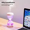 Air Humidifier Aroma Essential Oil Diffuser for Home Car USB Fogger Hourglass Mist Maker with LED Night Lamp Creative Gift