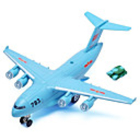 Air Plane Model Aircraft Toys Cartoon Music Light Pull Back Vehicles Alloy Kid