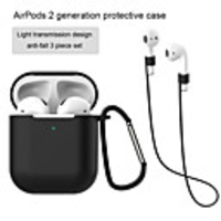 Airpods 1 2 Generation Protective Case Light Transmission Design Anti-fall 3 piece set