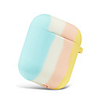 AirPods Case Rainbow Gradient Soft Lovely Pattern Portable For AirPods1 /2/pro (AirPods Charging Case Not Included)