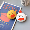 AirPods Case Cartoons Silicone Soft Lovely Pattern Portable For AirPods1 amp;amp AirPods2 (AirPods Charging Case Not Included)