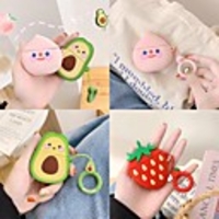 AirPods Case Lovely Pattern Shockproof Protective Cartoon Cover Portable For AirPods1 amp; AirPods2 (AirPods Charging Case Not Included)