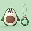 AirPods Pro Silicone Protective Case with Hook Avocado Fruit Earphone Headphone Cover