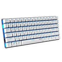 Ajazz Ak33-mechanical Gaming Keyboard 82 Keys Layout Backlight Usb Wired Anti-ghosting For Pc Gamers miniinthebox
