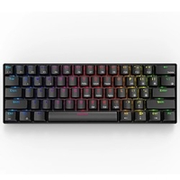Ajazz i610t Wireless Bluetooth Keyboard Dual Mode Mechanical Keyboard Rgb Backlight 61 Keys 1000ma Rechargeable Battery