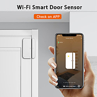 ALARMEST Tuya Smart WiFi Door Window Sensor Magnetic Detector Door Open / Closed Detectors APP Control Work With Alexa miniinthebox