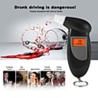 Alcohol tester breathalyser with backlight alcohol meter alcoholmeter alcohol Concentration Meters portable digital keychain