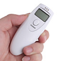 Alcohol Tester Mini LCD Digital Display Alcohol Breath Analyzer Breathalyzer Test Testing PFT-641 Professional easy use