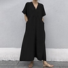 aliexpress wish spring and summer ladies new korean version loose large size casual short-sleeved dress long skirt female miniinthebox