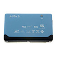All-in-1 Mini USB Card Reader (Blue)