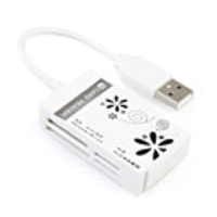 All-in-1 Mini USB M2/SD/SH Card Reader