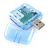 All-in-1 Mini USB M2/SD/SH Card Reader