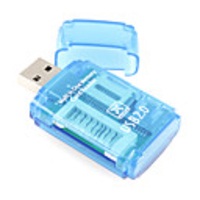 All-in-1 Mini USB SD MMC Card Reader