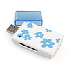 All-in-1 Mini USB SD/MMC Card Reader