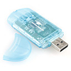 All-in-1 Mini USB SD/MMC/RS Card Reader
