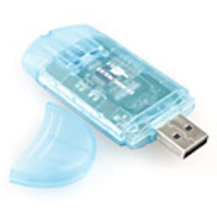 All-in-1 Mini USB SD/MMC/RS Card Reader