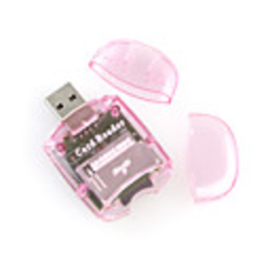 All-in-1 Mini USB TF/CF/MS Card Reader