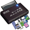 All-in-one Card Reader Usb 2.0 Sd Card Reader Adapter Supports Tf Cf Sd miniinthebox