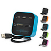 All-in-one USB 2.0 Hub 3 Ports TF Micro SD Card Reader Slot USB Combo Multi USB Splitter Cables