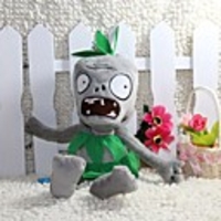 Allhallowmas Plants Vs Zombies Grass Skirt Zombie Plush Toy Size 28CM