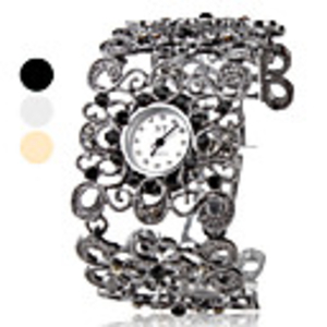 Alloy Band Bracelet Watch