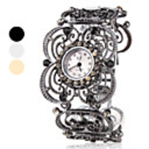 Alloy Band Bracelet Watch