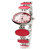 Alloy Band Quartz Bracelet Watch For Women