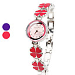 Alloy Band Quartz Bracelet Watch For Women
