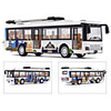 Alloy Bus Toy Car Pull Back Vehicle Simulation Music Light All Adults Kids Car Toys
