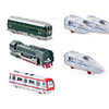 Alloy Bus Toy Car Pull Back Vehicle Simulation Music Light All Adults Kids Car Toys